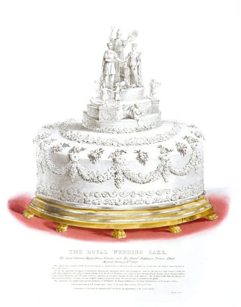 Matrimonio della Regina Vittoria: la monumentale torta nuziale