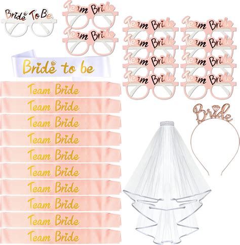 Gadget coordinati per il team bride
