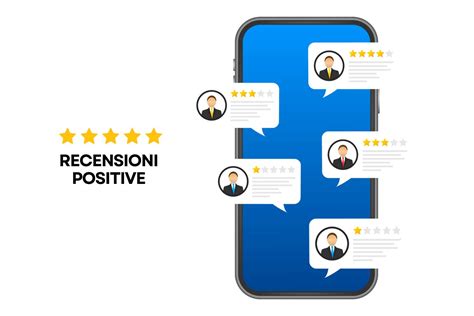 Infografica con recensioni positive di un videomaker
