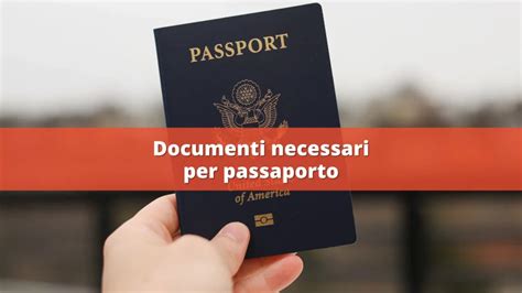 Documenti necessari per il viaggio