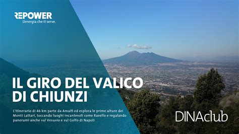 Mappa della Costiera Amalfitana con indicazione del Valico di Chiunzi