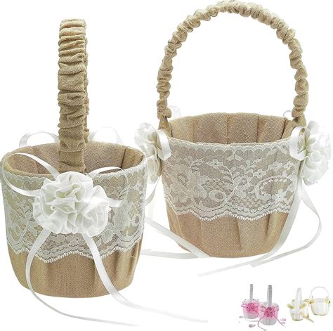 Varietà di cestini per matrimonio: eleganti e rustici