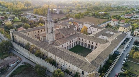 Vista aerea dell'Abbazia di Santo Spirito