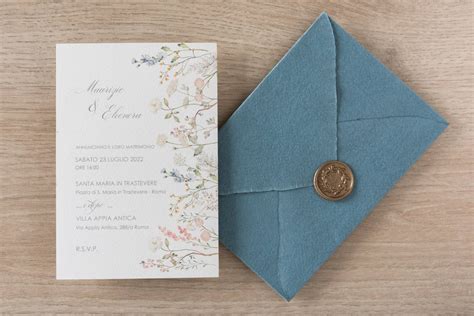 Esempi di carte pregiate per partecipazioni di nozze