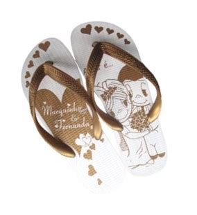 Infradito personalizzate per matrimonio