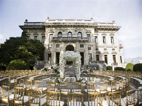 Villa Erba, location del matrimonio