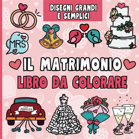 Esempio di come un disegno da colorare per matrimonio può essere trasformato in un biglietto d'auguri