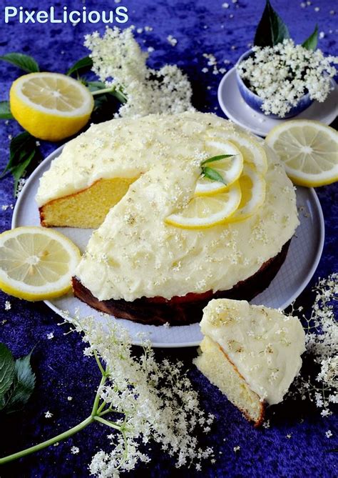 Torta nuziale al limone e sambuco